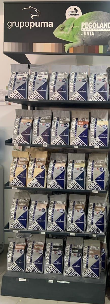 Sección de ferretería y fijaciones