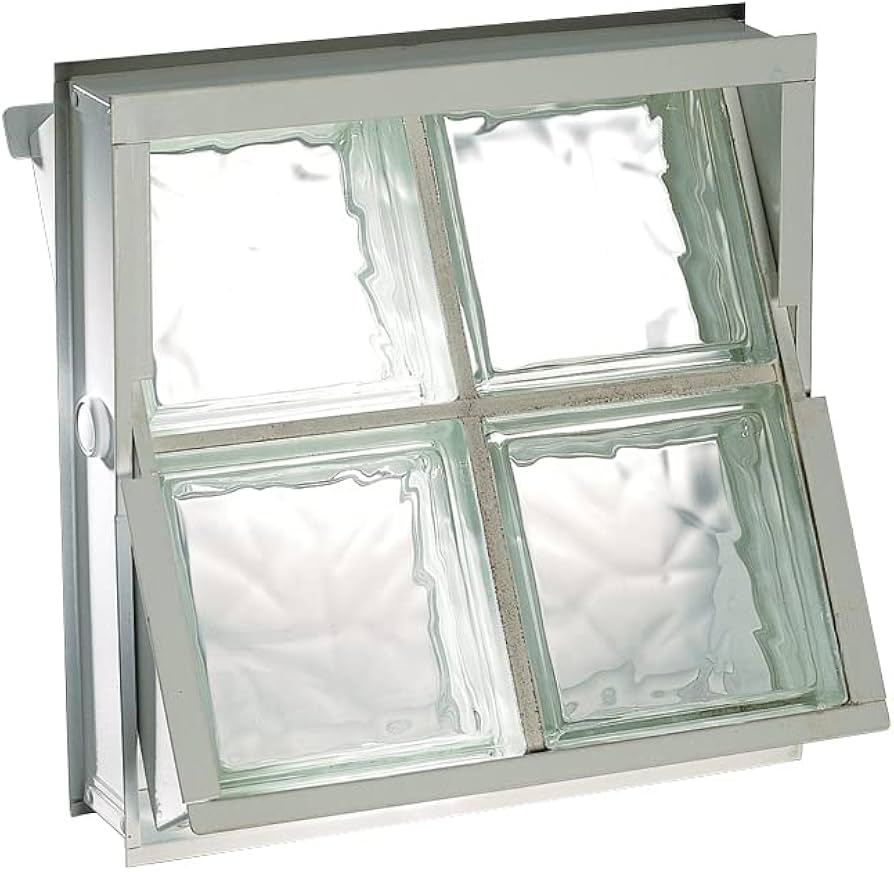 Ventana de bloque de vidrio